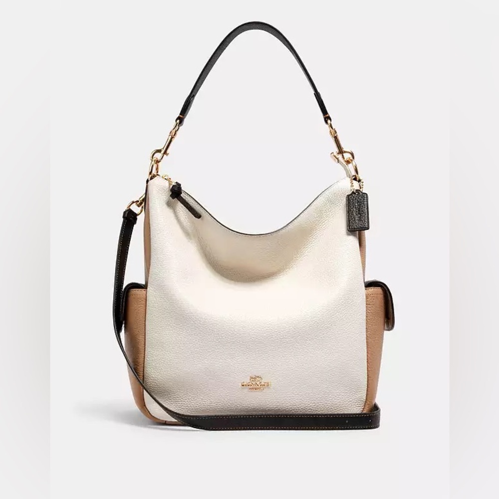 Coach Pennie Crossbody Shoulder Bag – Leather Chalk/Multi - Like New R$449 - Picture 2 of 8